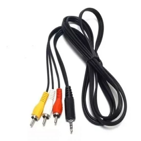 CABO P2 4C X 3RCA 1,5MT GND/VIDEO/AUDIO/AUDIO