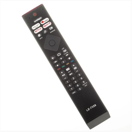 CT PHILIPS AMBILIGHT  LE-7359 controle compativel tv philips prime video / youtube / netflix / rakuten tv