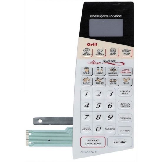 MEMBRANA PANASONIC NNG 62 BH C/ RELEVO