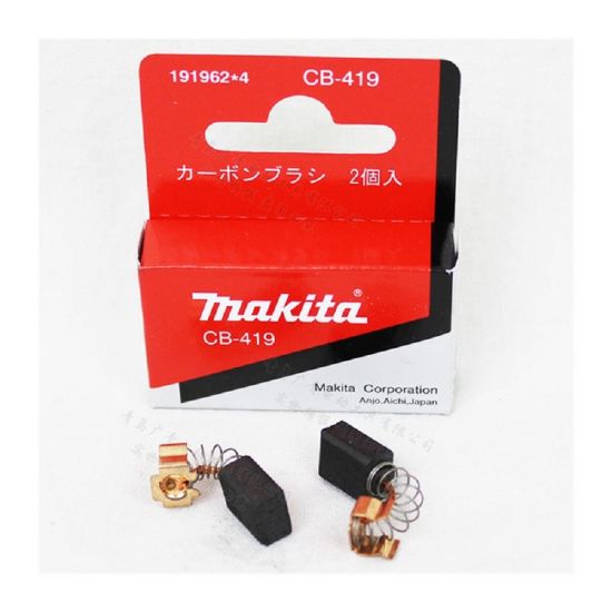 ESCOVA CARVAO FURADEIRA MAKITA CB419 JOGO