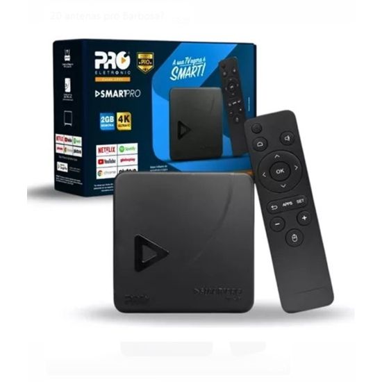 TV BOX ANDROID 4K 2GB PROSB-3000/16GB PROELETRONIC ($$$05)