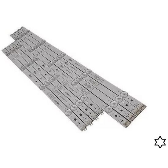 KIT 10 BARRA LED LG 55lj5500 55uj6300 55LJ5550
