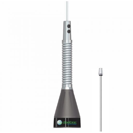 ANTENA VHF 1/4 EVOLUTION C/ MOLA AP24186 STEELBRAS