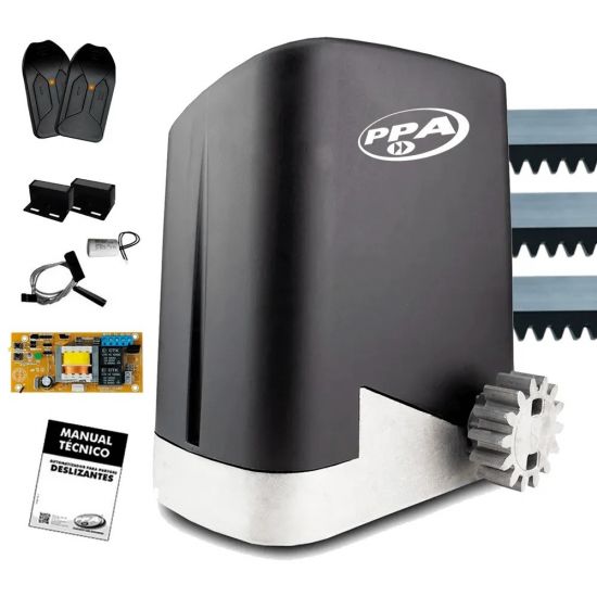Kit Motor de Portão PPA Deslizante DZ New Home 250