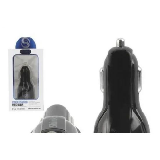 CARREGADOR VEICULAR USB DUPLO 3,1A AUTOMOTIVO