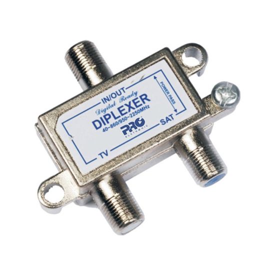 DIPLEXER VHF+UHF+SATELITE PROELETRONIC