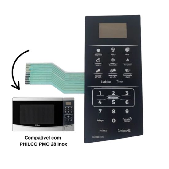 MEMBRANA PHILCO PMO 28 INOX PMO28 PMO-28