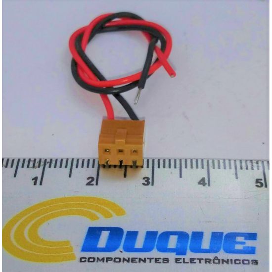 CONECTOR FEMEA USO GERAL E TELEFONIA JAE-ILG 3P