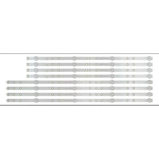 KIT 8 BARRAS LED AOC PHILIPS 50PUG 6654/78 50PUG7625/78 50PUG7406