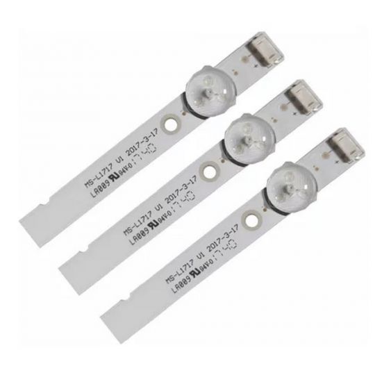 KIT 3 BARRAMENTO LED PHILCO PTV40E21SNS PTV40E21DSWN PTV40E20