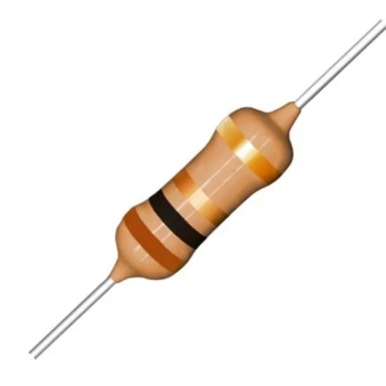 RESISTOR   1/4W        1R EMB C/ 100
