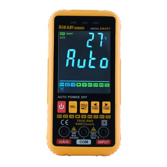 MULTIMETRO DIGITAL SMART HM-6000 O TRUE RMS
