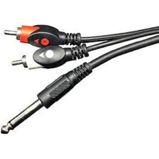 CABO P10 MONO X 2RCA 1,80 MTS PROF MXT