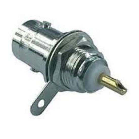 CONECTOR BNC FEMEA BASE REDONDO