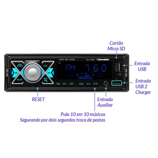 AUTO RADIO RS-2714BR ROADSTAR