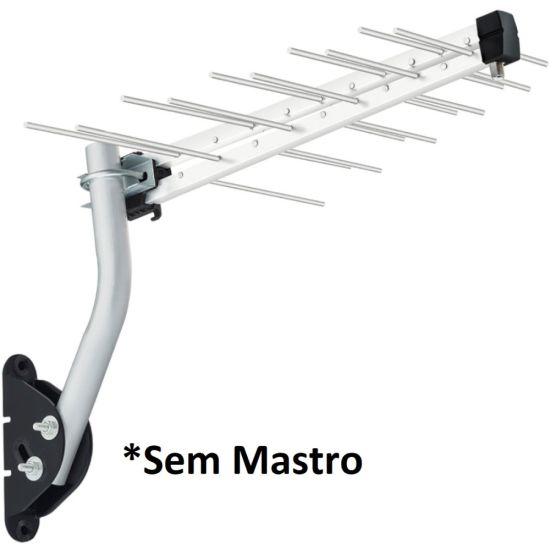 ANTENA EXTERNA LOG 20 ELEMENTOS SEM MASTRO LU-20 AQUARIO