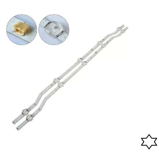 KIT 2 BARRAS LED SAMSUNG UN32J4000 32J4300AG 4290