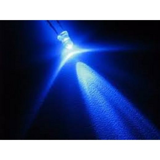 LED  5MM AZUL 8000-10000MCD-CRISTAL  LD0009