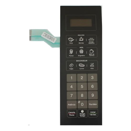 MEMBRANA MONDIAL MO-02-34-B PRETA 27,6 X 9,6CM