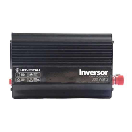 INVERSOR ONDA MODIFICA ENT 12V SAI 110V 300VA HAYONIK MSW1103