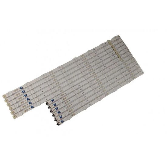 KIT 12 BARRA LED SAMSUNG UN55KU6300 UN55MU6300