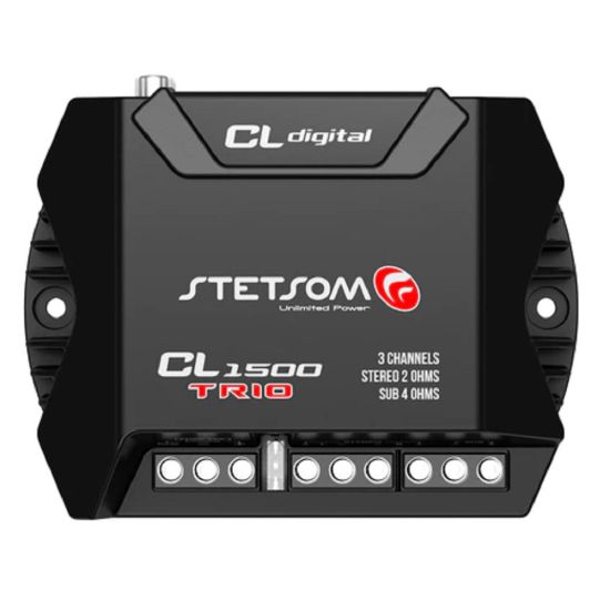 AMPLIFICADOR DIGITAL CL1500 TRIO 400WRMS STETSOM