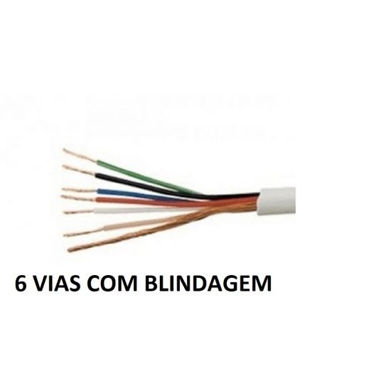 FIO MANGA 6X26 AWG C/BLINDAGEM X100 ($$$100)