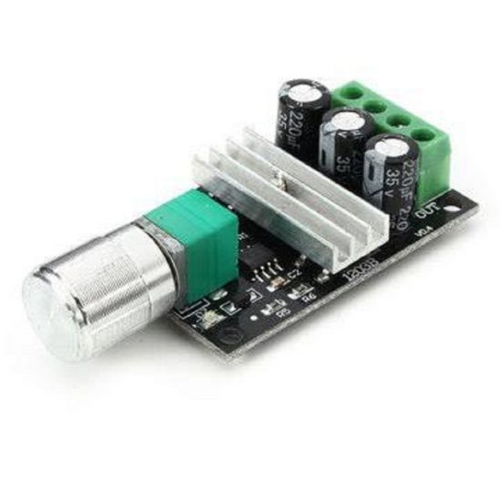 CONTROLADOR VELOCIDADE 6V 12V 24V 28V 3A PWM1203B