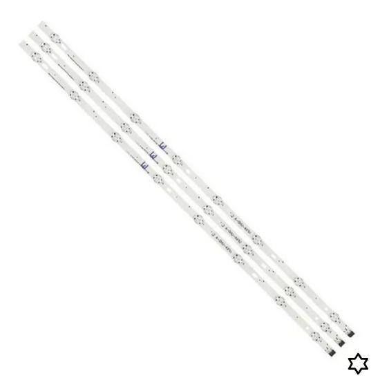 KIT 3 BARRAS LED LG 43UF6400 43UH6100
