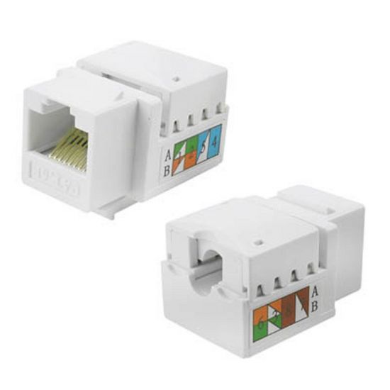 KEYSTONE RJ45 - BRANCO - CAT6