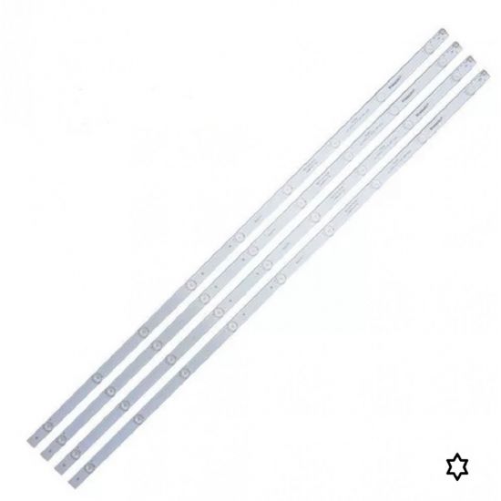 KIT 4 BARRAS LED PHILCO PH49U21 PTV49E68DSWN