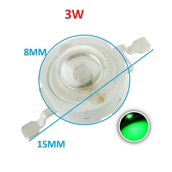 LED 3W VERDE
