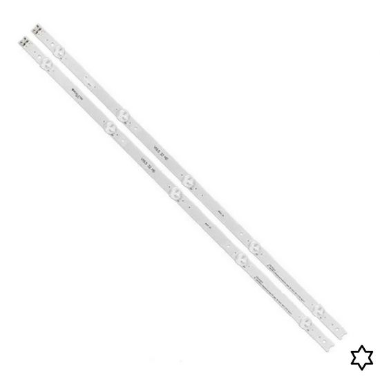 KIT 2 BARRAS LED LG 32LH 32LX 32LW 5 LEDS LG 32LH 32LX 32LW 
32LJ520B 32LJ600B 32LJ601C 32LH510B 32LH515B 3LH570