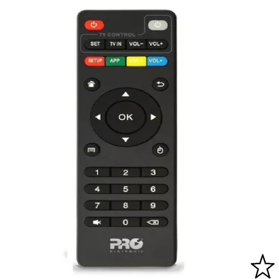 CT SMART TV BOX PROELETRONIC 4K ORIGINAL