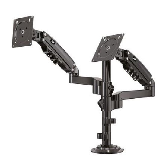 SUPORTE TV/ MONITOR  AJUSTAVEL DUPLO 17 A 35" PIX COM PISTÃO A GAS