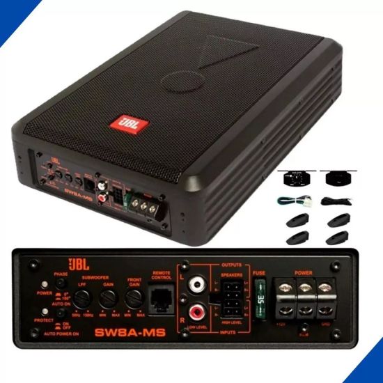 CAIXA SUBWOOFER AMPLIFICADA SLIM SW68A-MS JBl