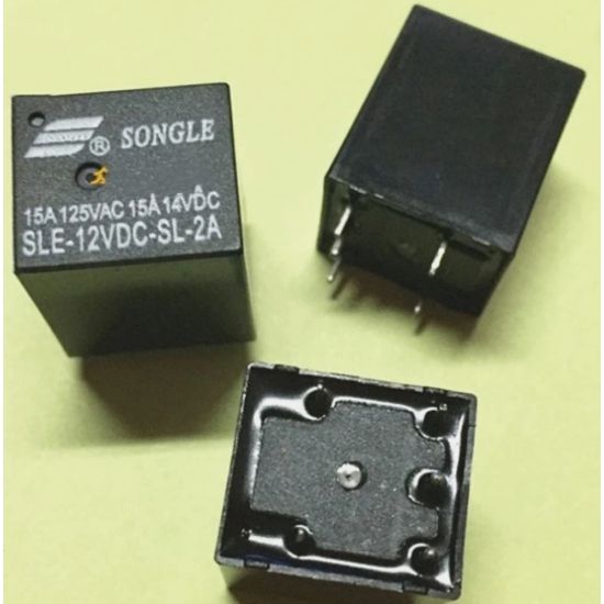 RELE 12V 15a 5 pinos placa