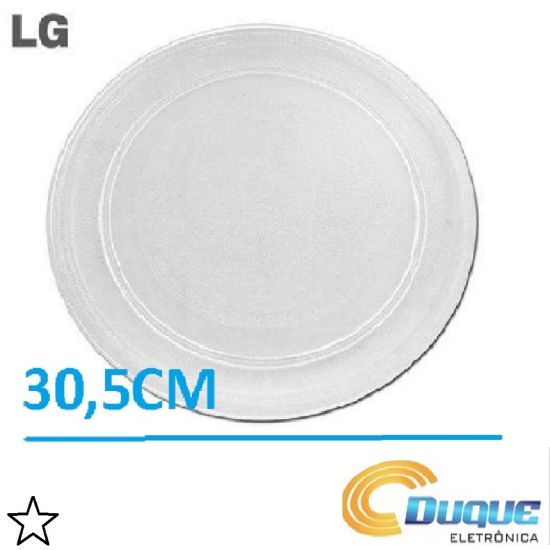 PRATO MICROONDAS LISO 30,5CM LG
