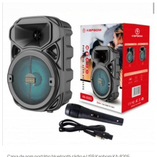 CAIXA AMPLIFICADA KA8205