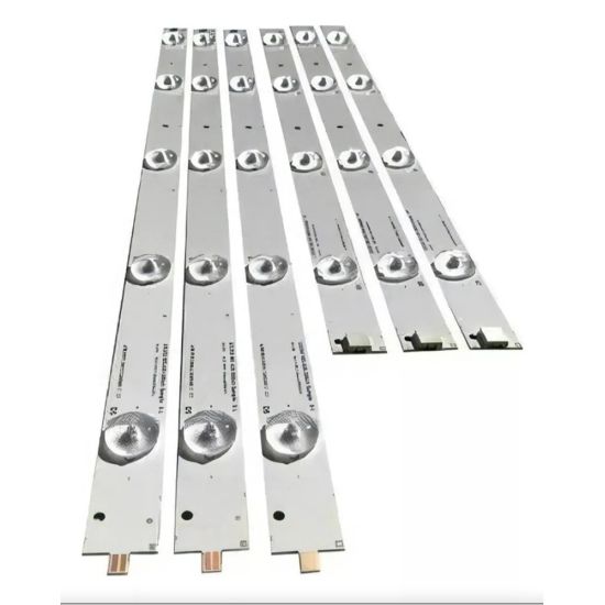 KIT 4 BARRAS LED TCL L43S3900FS L43S3900 PREMIUN