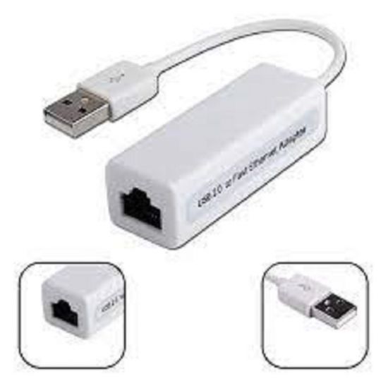 ADAPTADOR LAN ETHERNET 10/100 USB X RJ45 3.0 PLACA REDE USB EXTERNA
