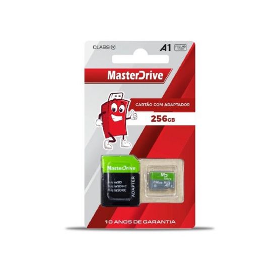 CARTAO DE MEMORIA 256GB MASTER DRIVE