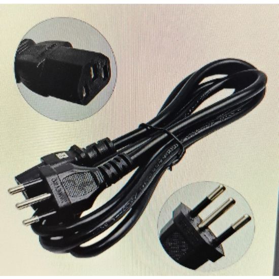 DP01 CABO AC TRIPOLAR 1.50 IMPORTADO CABO TRIFASICO PARA FONTE DE CPU