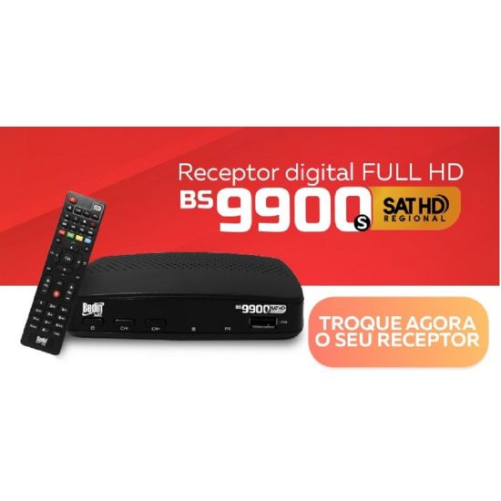 RECEPTOR DIGITAL BS9900S SATHD BEDIN
