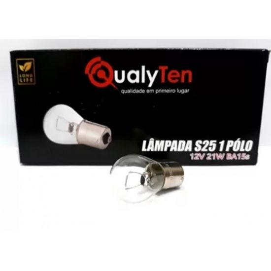 LAMPADA AUTOMOTIVA COMUM 12V 21W 1 POLO