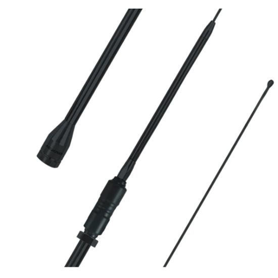 ANTENA PX ARGENTINA MINI TIPO VIUVA NEGRA COM BOBINA CENTRAL B-2007P AQUARIO