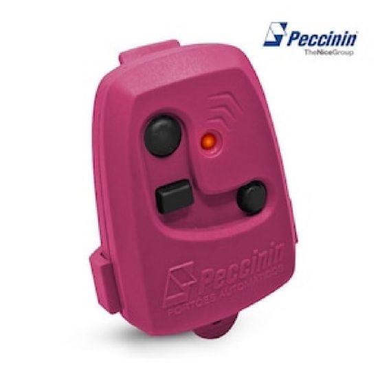 CT PORTAO PECCININ ROSA 433MHZ ROLLING CODE TX