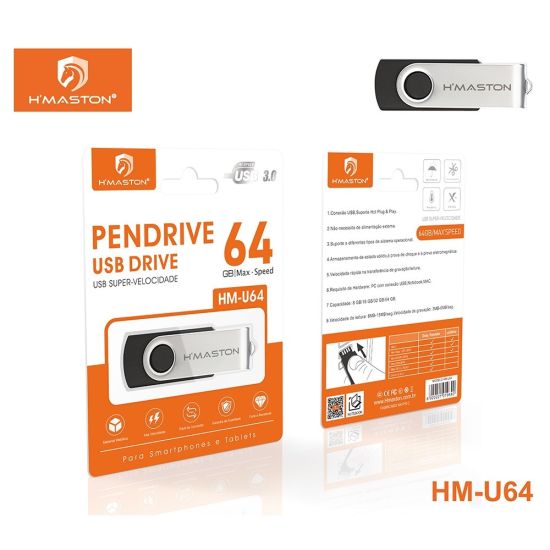 PEN DRIVE 64GB 3.0 HMASTON