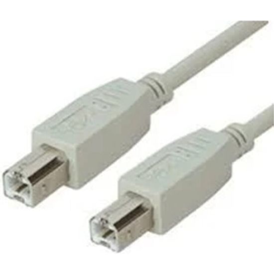 CABO USB B MACHO X B MACHO 1,8 MTS  2.0