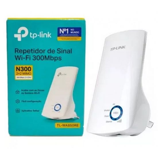 REPETIDOR WIFI 2,4GHz 300MBPS TL-WA850RE TP-LINK